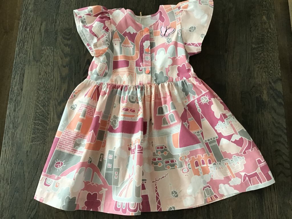 Kjole, Bomull. str. 110/5år