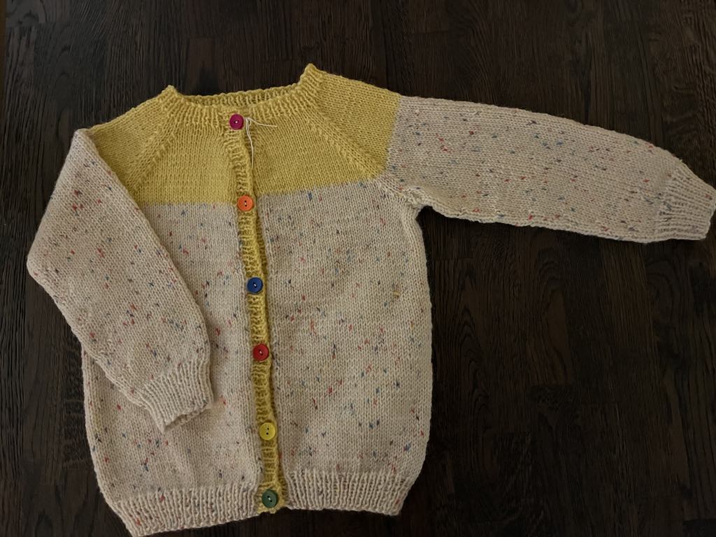 Jakke i superwash. 5år.