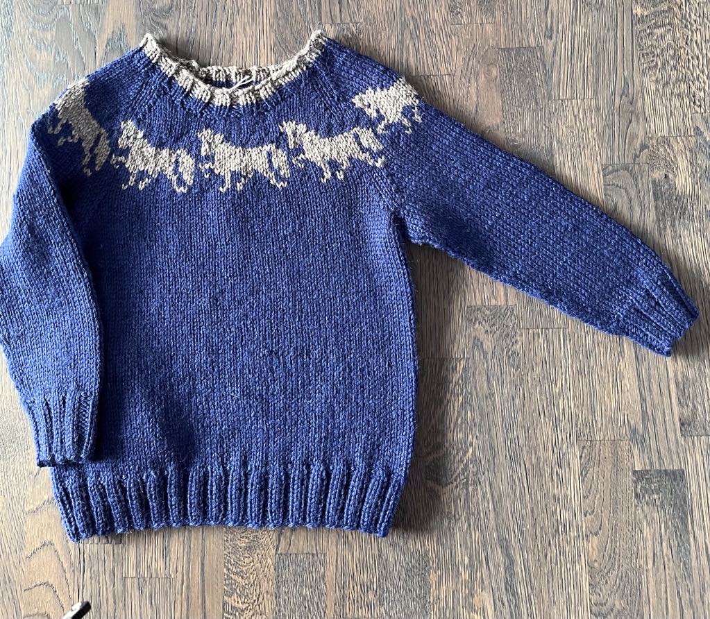 Genser, smart garn superwash. 2år.