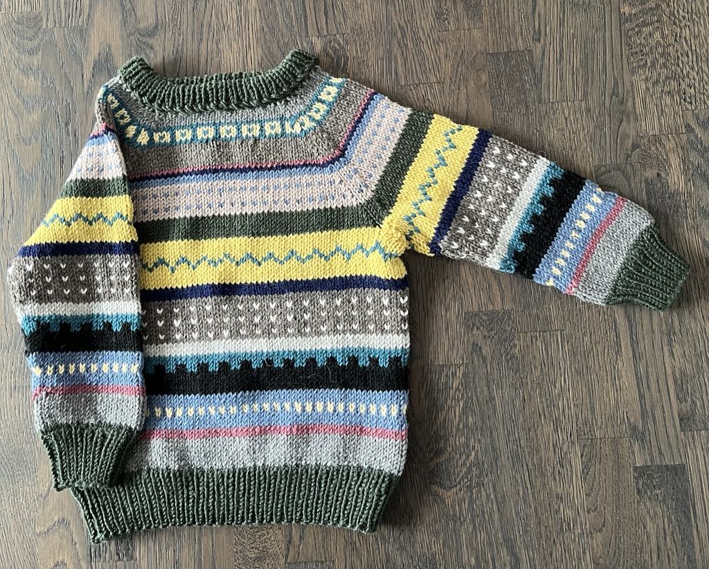 Genser, Merinoull. 2 år.